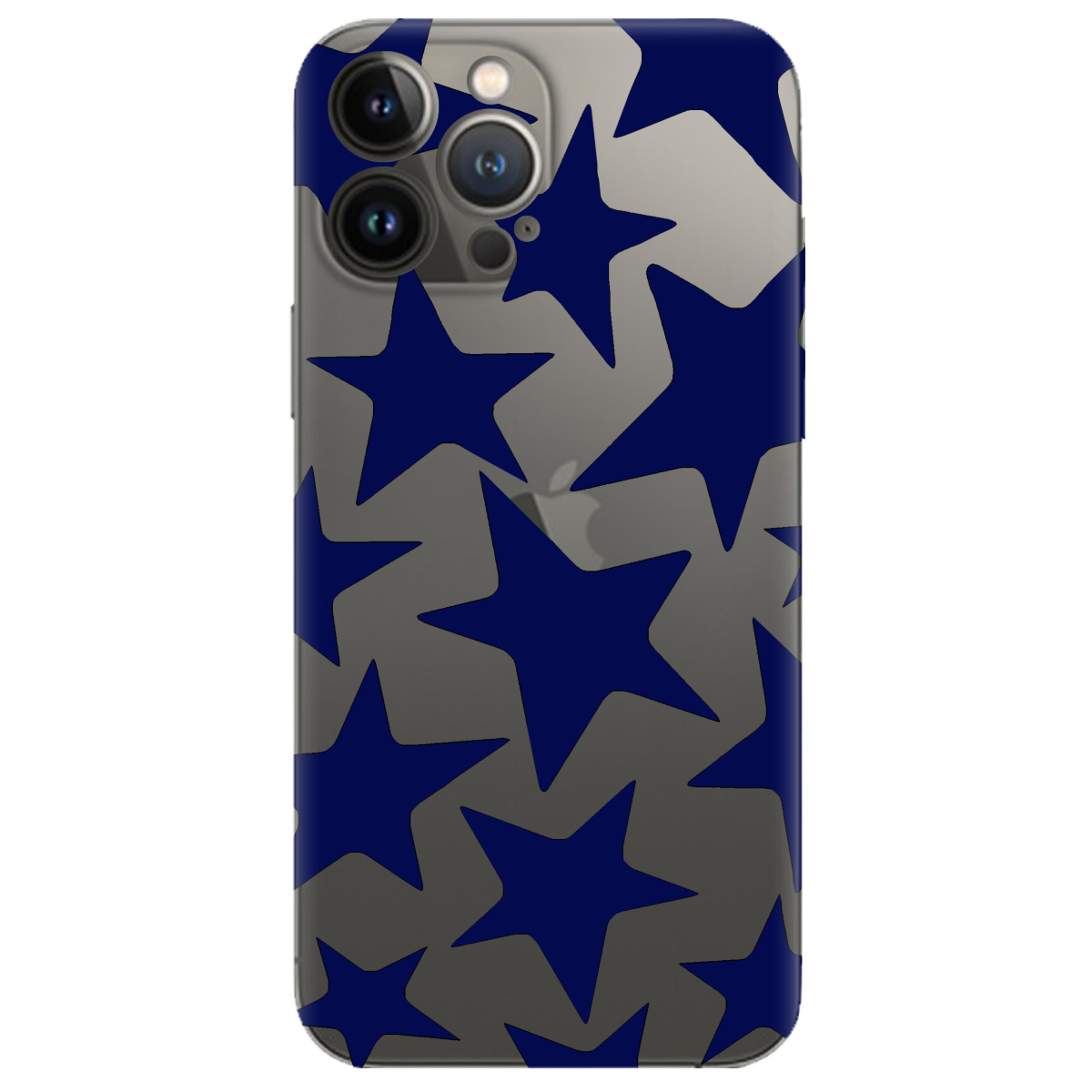 Чехол для Apple iPhone 13 Pro прозрачный Blue Star - фото 1 - Чехлы для телефонов