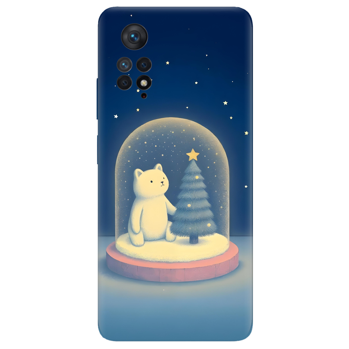 Чехол для Xiaomi Redmi Note 11 Pro прозрачный Cozy Winter - фото 1 - Чехлы для телефонов