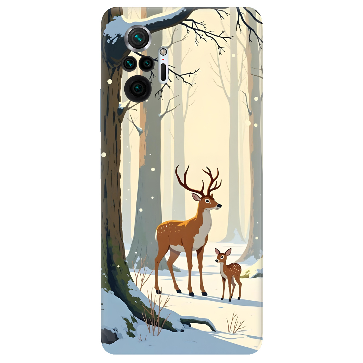 Чехол для Xiaomi Redmi Note 10 Pro прозрачный Forest Harmony - фото 1 - Чехлы для телефонов