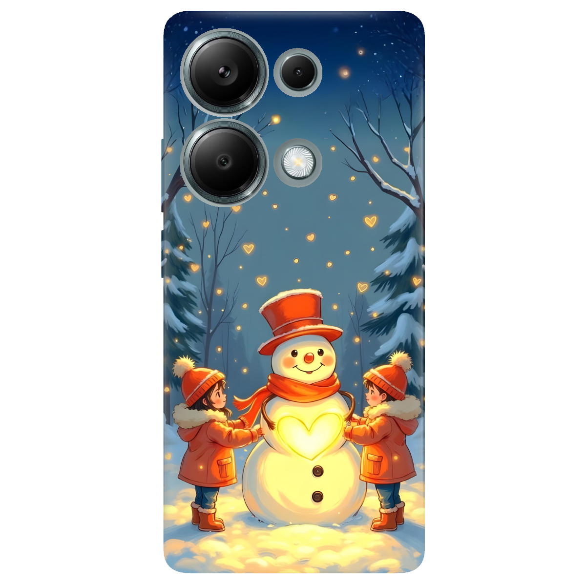 Чохол для Xiaomi Redmi Note 13 Pro 4G прозорий Fairy Lights - фото 1 - Чохли для телефонів