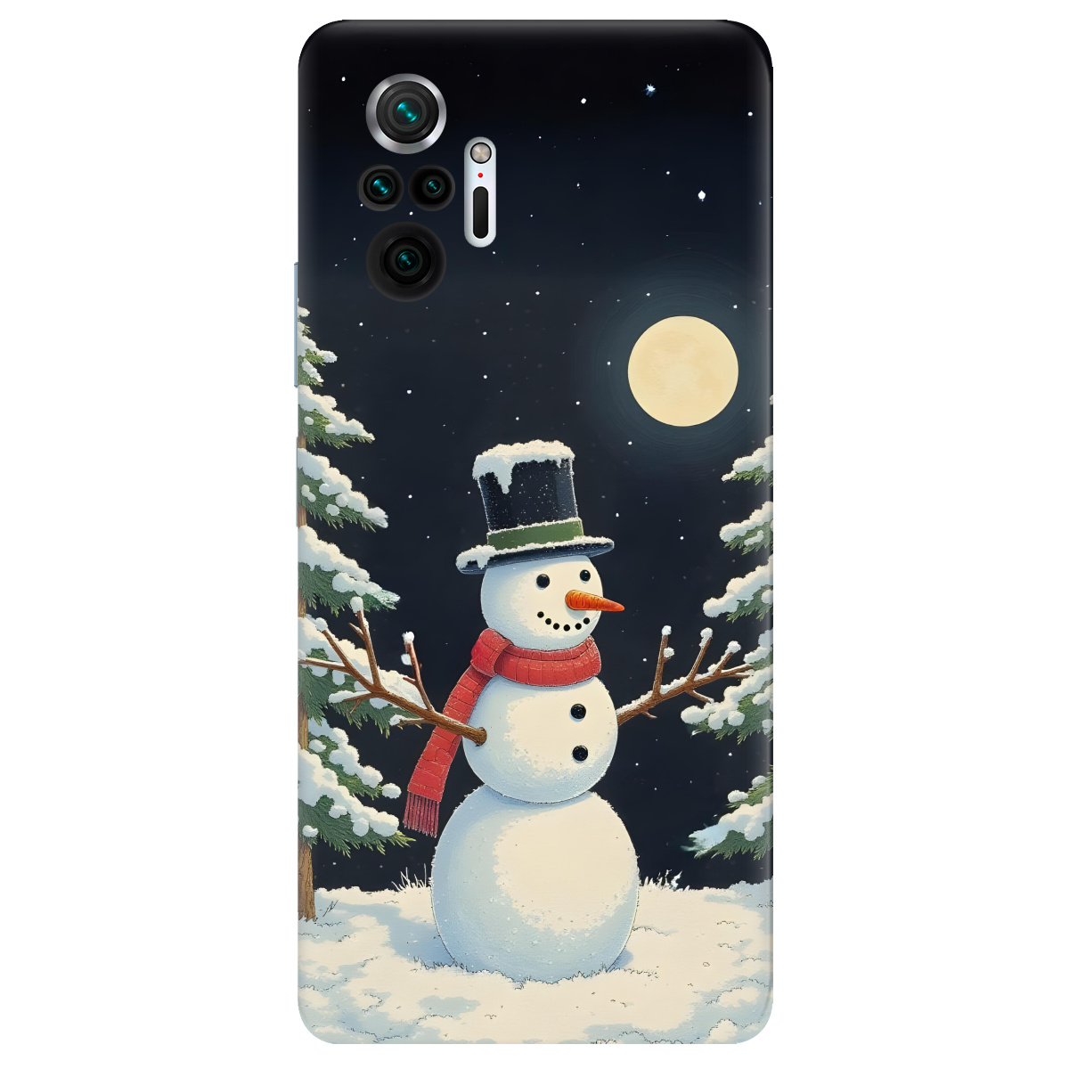 Чехол для Xiaomi Redmi Note 10 Pro прозрачный Magical Night - фото 1 - Чехлы для телефонов