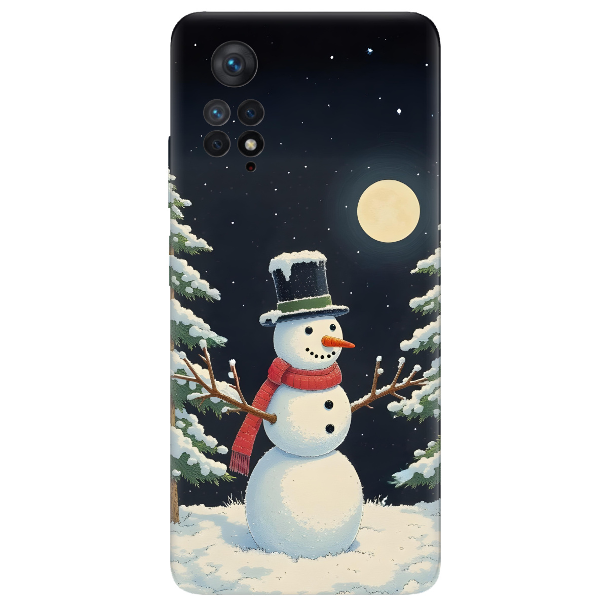 Чохол для Xiaomi Redmi Note 11 Pro прозорий Magical Night - фото 1 - Чохли для телефонів