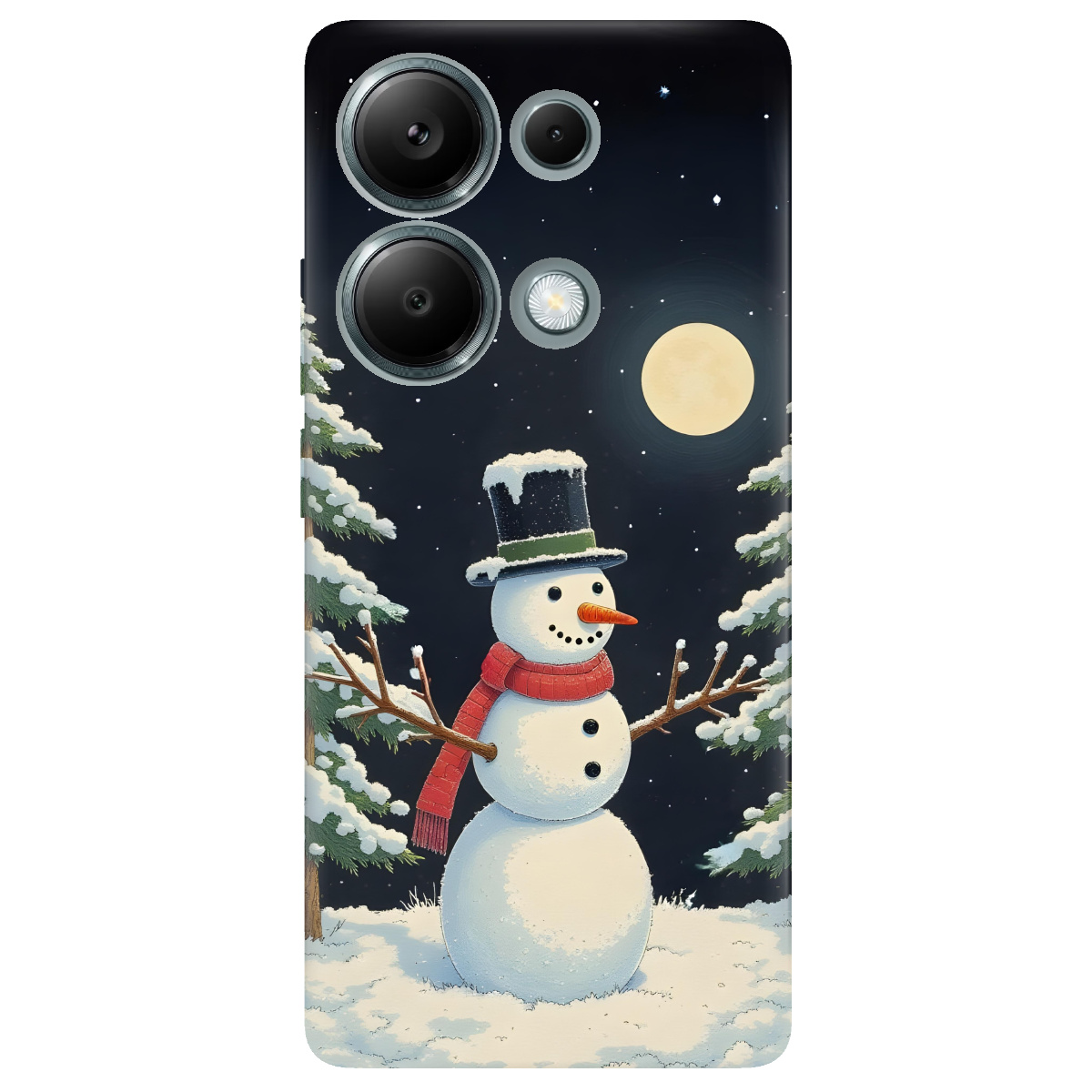 Чехол для Xiaomi Redmi Note 13 Pro 4G прозрачный Magical Night - фото 1 - Чехлы для телефонов