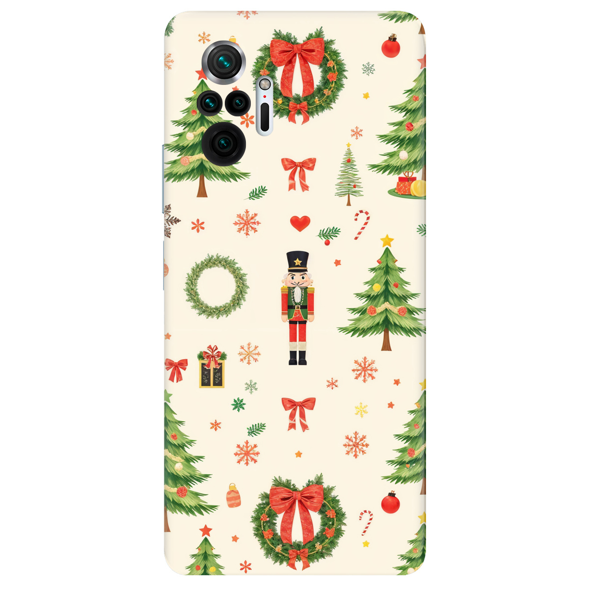 Чехол для Xiaomi Redmi Note 10 Pro прозрачный Holiday Symphony - фото 1 - Чехлы для телефонов