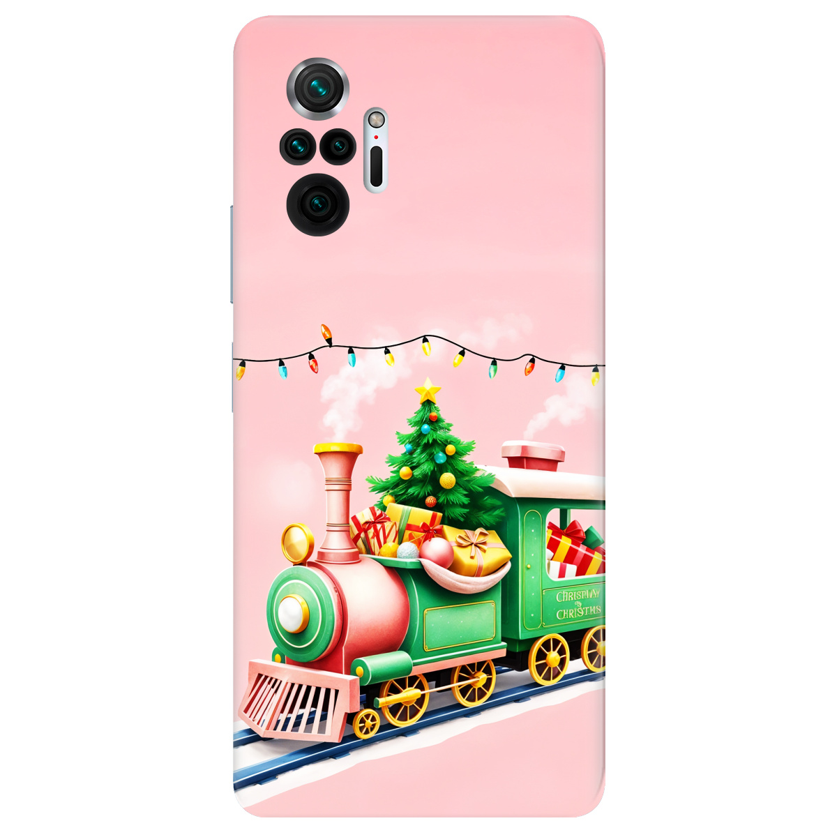 Чехол для Xiaomi Redmi Note 10 Pro прозрачный Holiday Express - фото 1 - Чехлы для телефонов