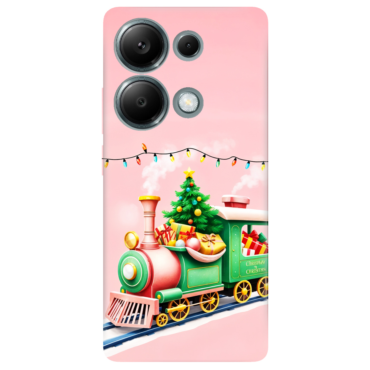 Чехол для Xiaomi Redmi Note 13 Pro 4G прозрачный Holiday Express - фото 1 - Чехлы для телефонов