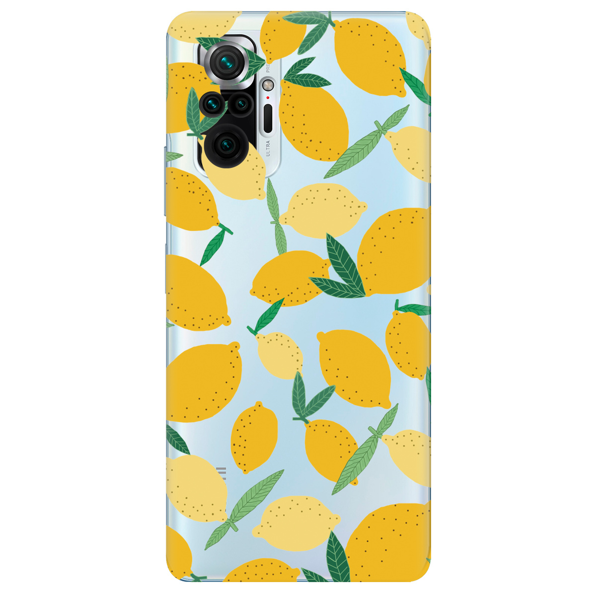 Чохол для Xiaomi Redmi Note 10 Pro прозорий Citrus Bliss - фото 1 - Чохли для телефонів