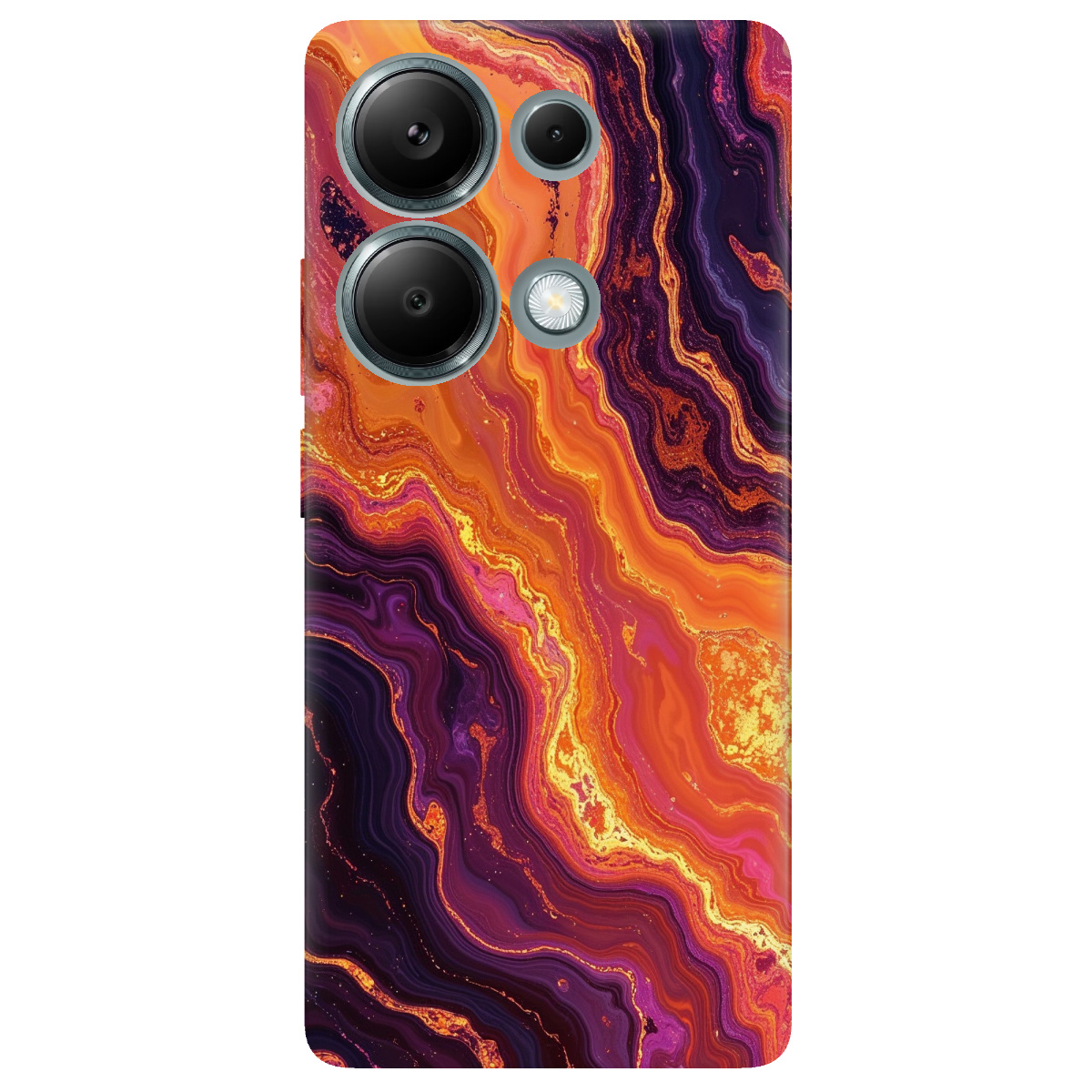 Чехол для Xiaomi Redmi Note 13 Pro 4G прозрачный Vivid Rift - фото 1 - Чехлы для телефонов