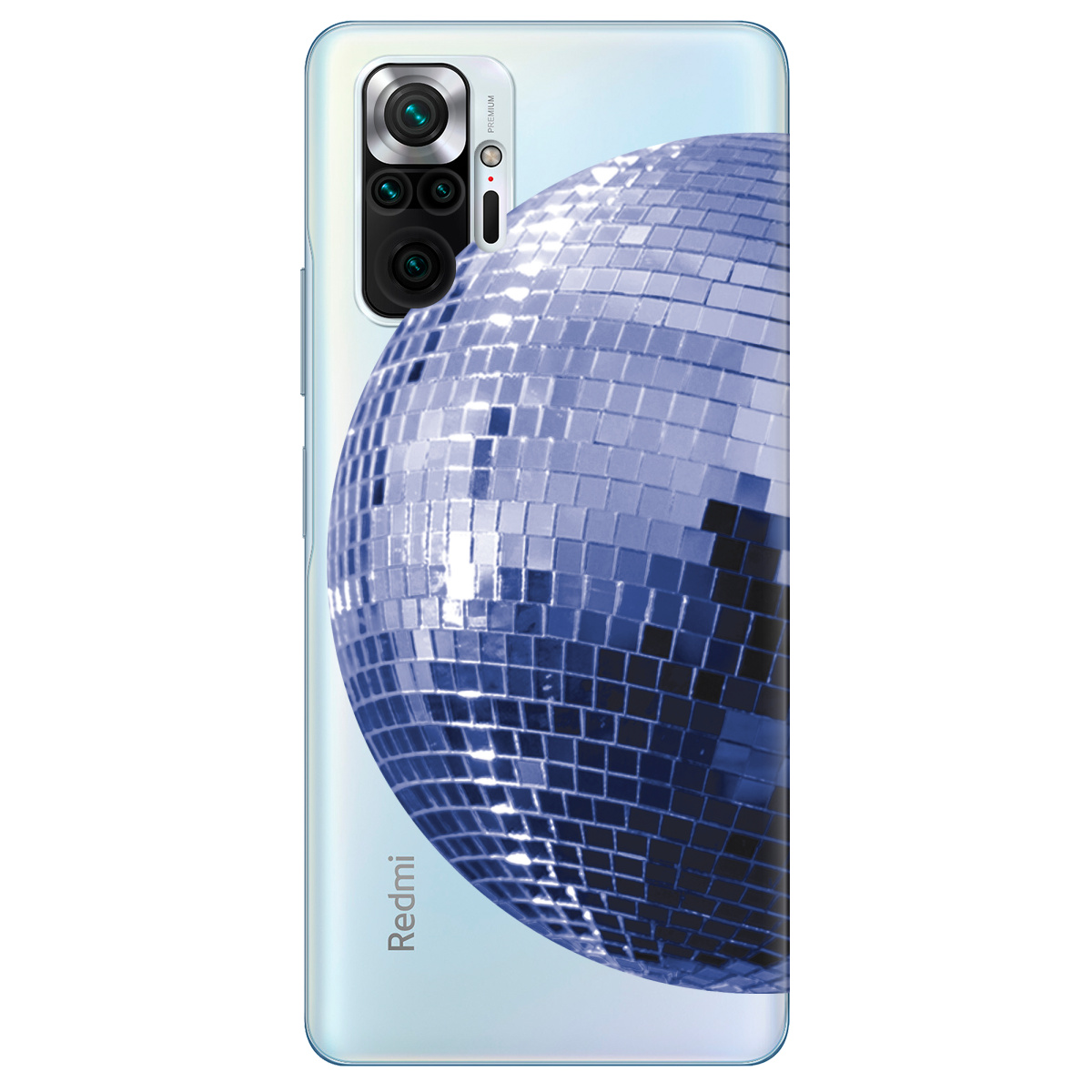 Чохол для Xiaomi Redmi Note 10 Pro прозорий Starlight Ball - фото 1 - Чохли для телефонів