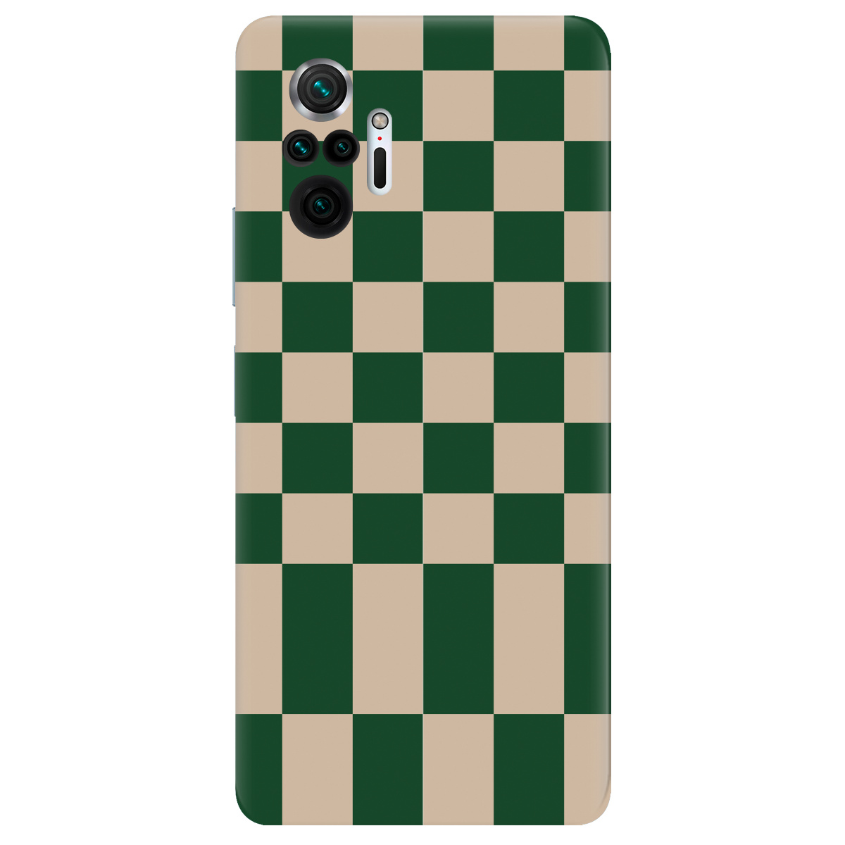 Чохол для Xiaomi Redmi Note 10 Pro прозорий Green chess - фото 1 - Чохли для телефонів