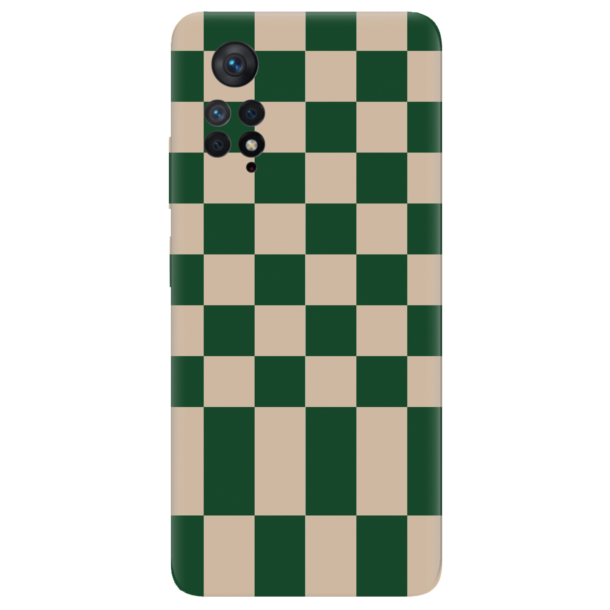Чохол для Xiaomi Redmi Note 11 Pro прозорий Green chess - фото 1 - Чохли для телефонів