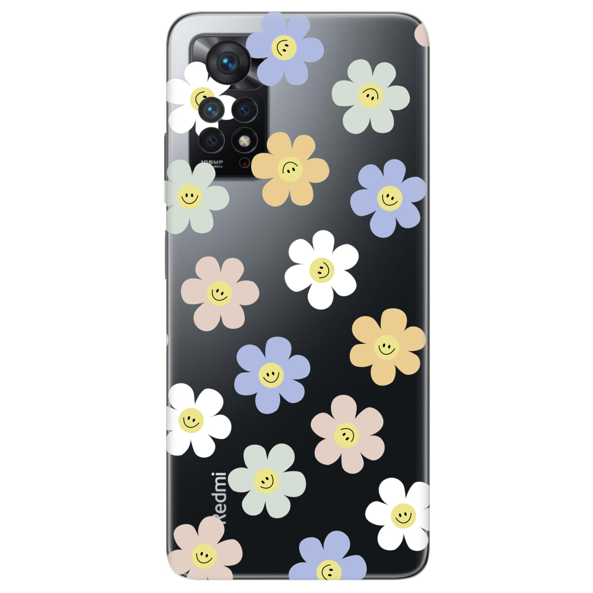 Чехол для Xiaomi Redmi Note 11 Pro прозрачный Pastel Garden - фото 1 - Чехлы для телефонов