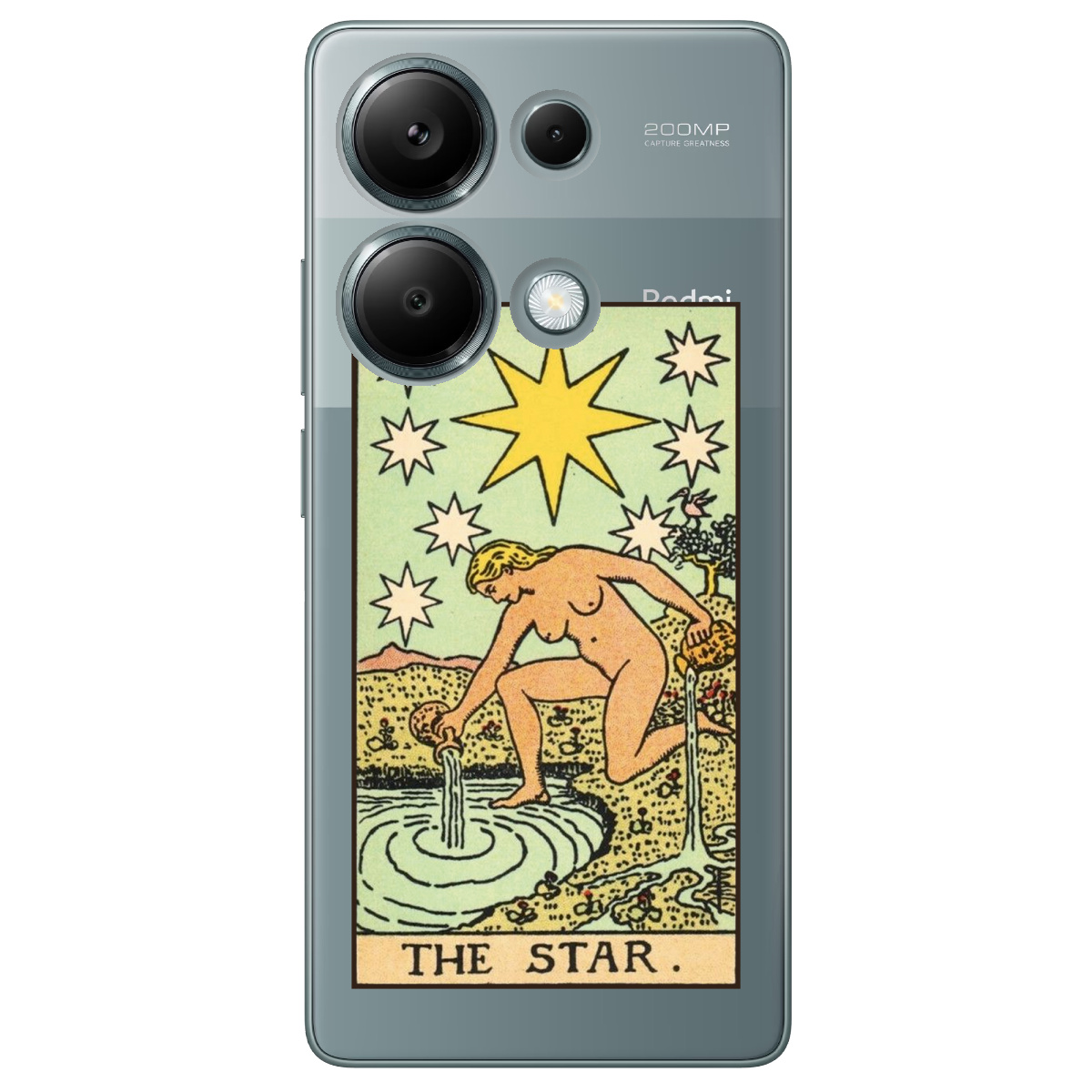 Чехол для Xiaomi Redmi Note 13 Pro 4G прозрачный The Star - фото 1 - Чехлы для телефонов