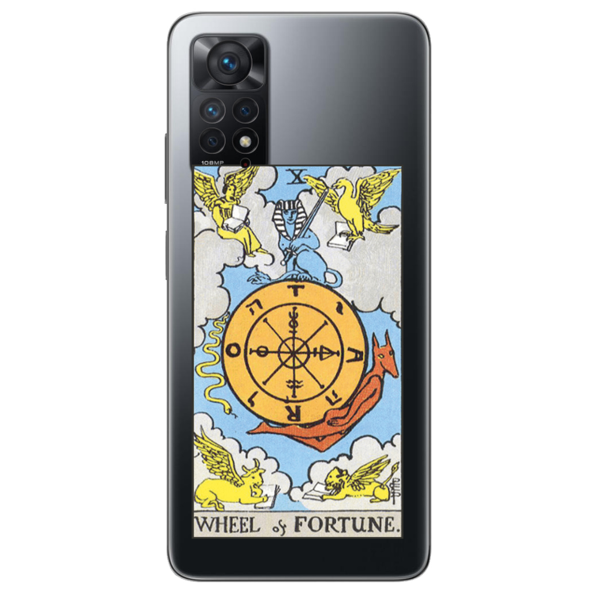 Чехол для Xiaomi Redmi Note 11 Pro прозрачный Wheel of Fortune - фото 1 - Чехлы для телефонов