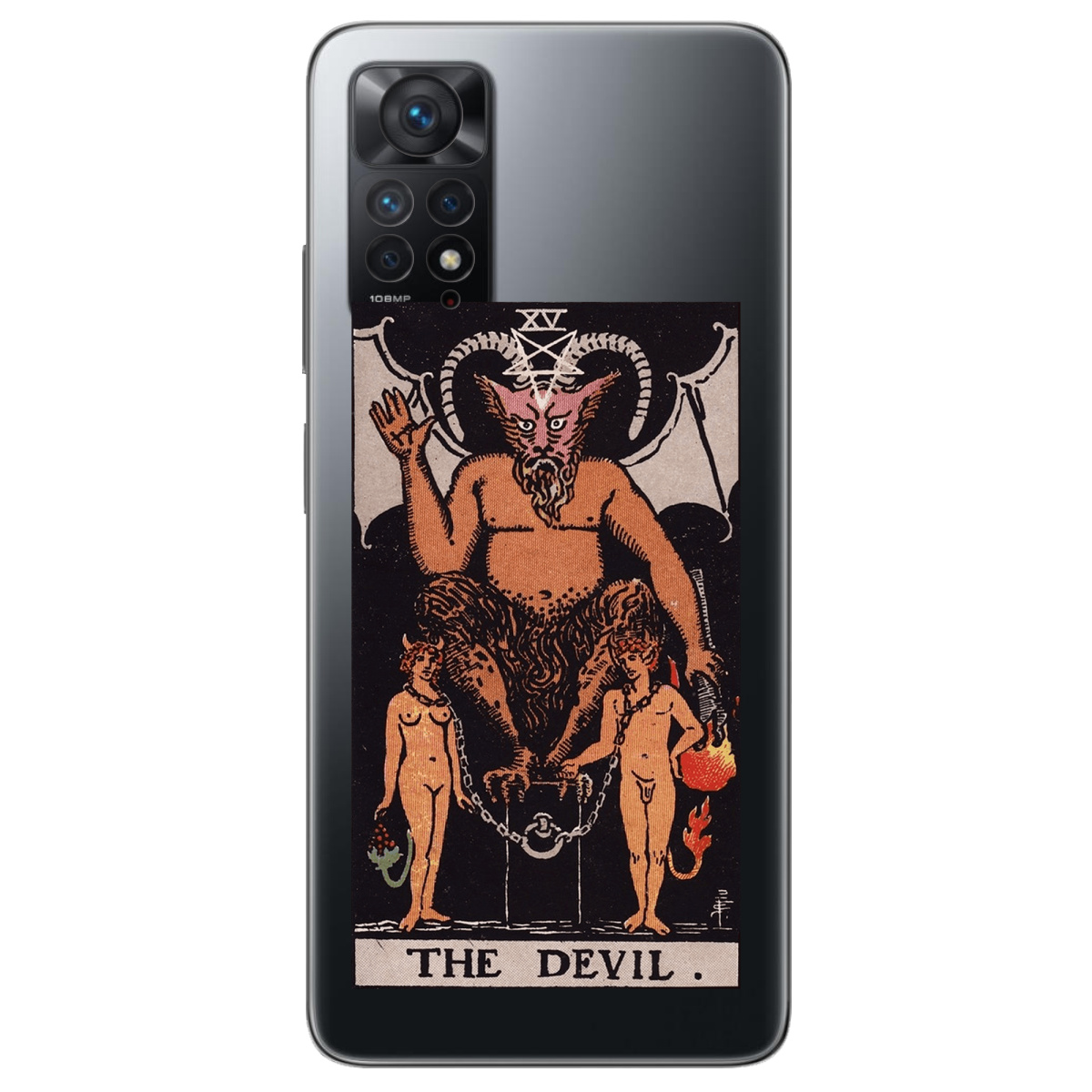Чохол для Xiaomi Redmi Note 11 Pro прозорий The Devil - фото 1 - Чохли для телефонів