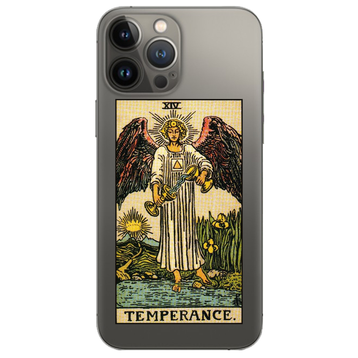 Чохол для Apple iPhone 13 Pro прозорий Temperance - фото 1 - Чохли для телефонів