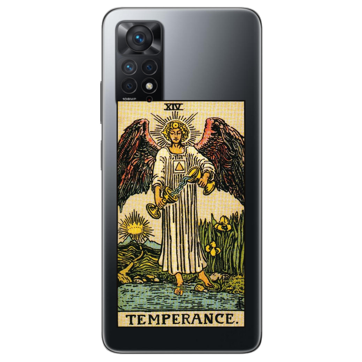 Чехол для Xiaomi Redmi Note 11 Pro прозрачный Temperance - фото 1 - Чехлы для телефонов