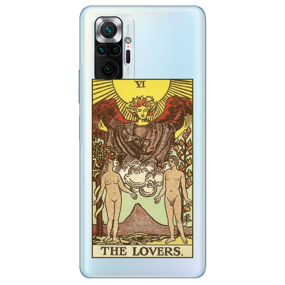 Чехол для Xiaomi Redmi Note 10 Pro прозрачный The Lovers - фото 1 - Чехлы для телефонов