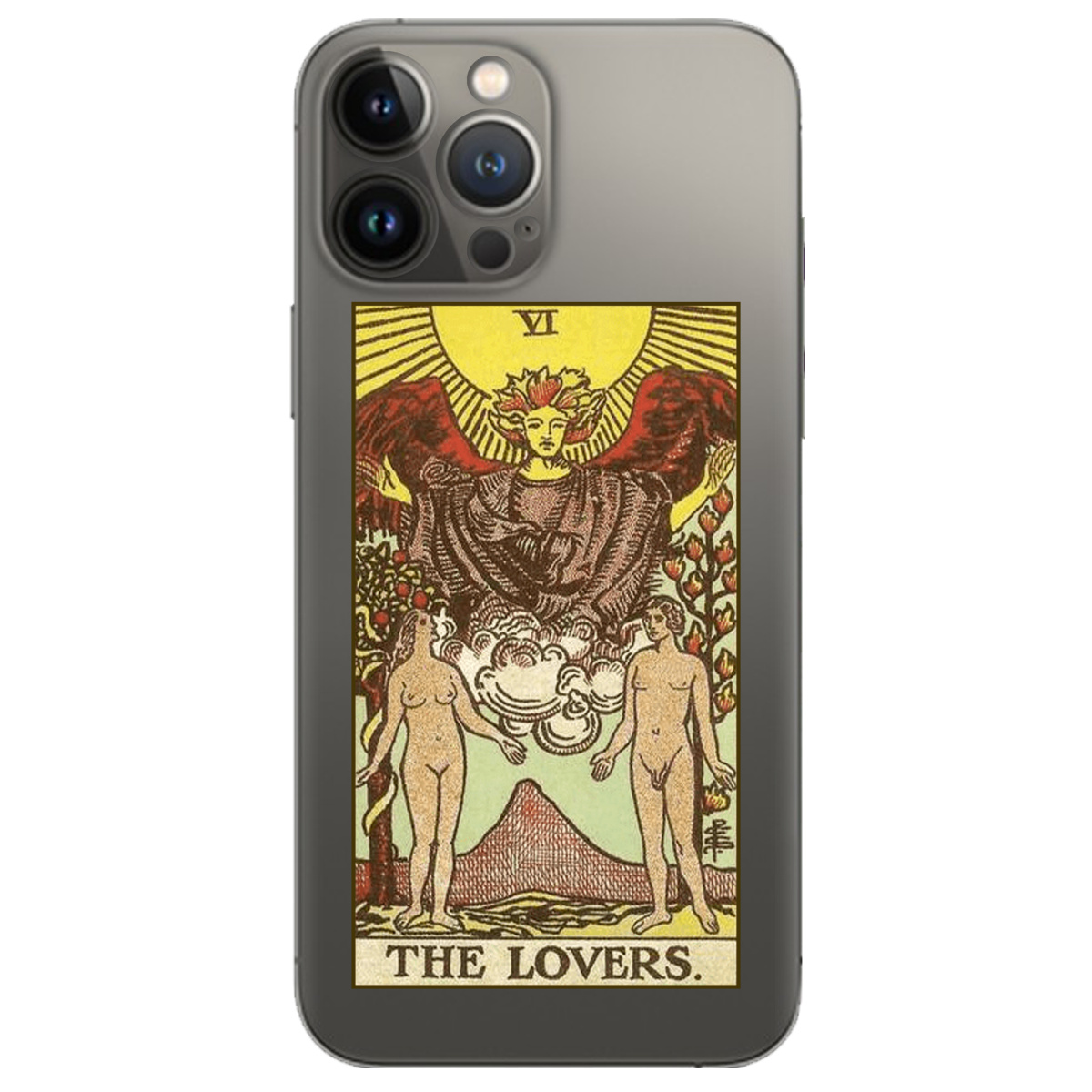 Чехол для Apple iPhone 13 Pro прозрачный The Lovers - фото 1 - Чехлы для телефонов