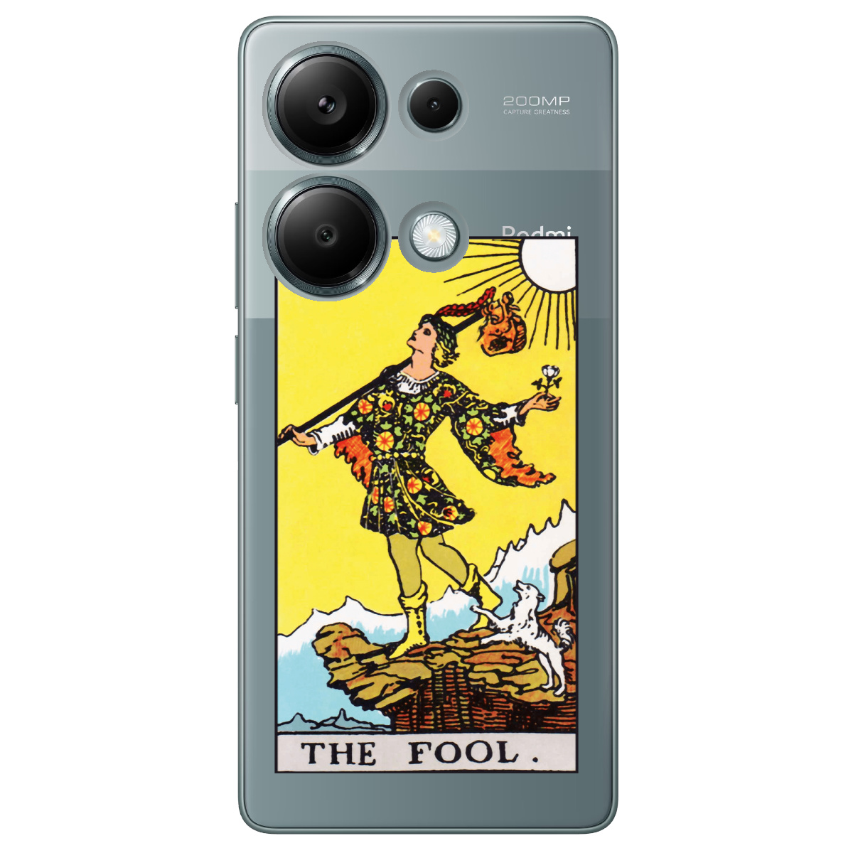 Чехол для Xiaomi Redmi Note 13 Pro 4G прозрачный The Fool - фото 1 - Чехлы для телефонов