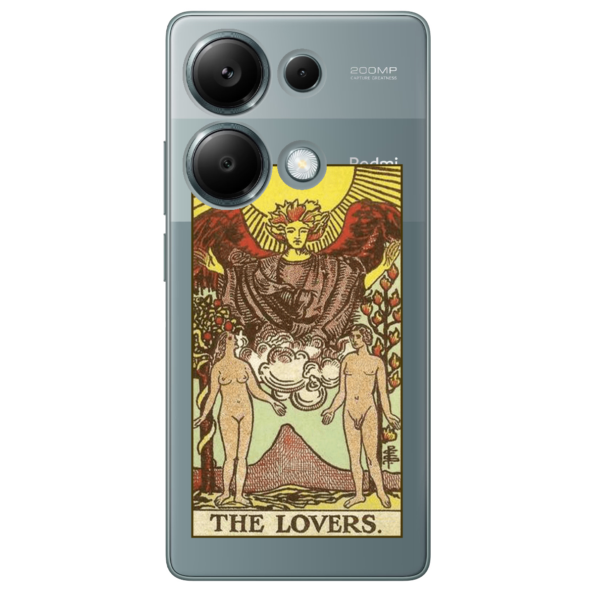 Чохол для Xiaomi Redmi Note 13 Pro 4G прозорий The Lovers - фото 1 - Чохли для телефонів