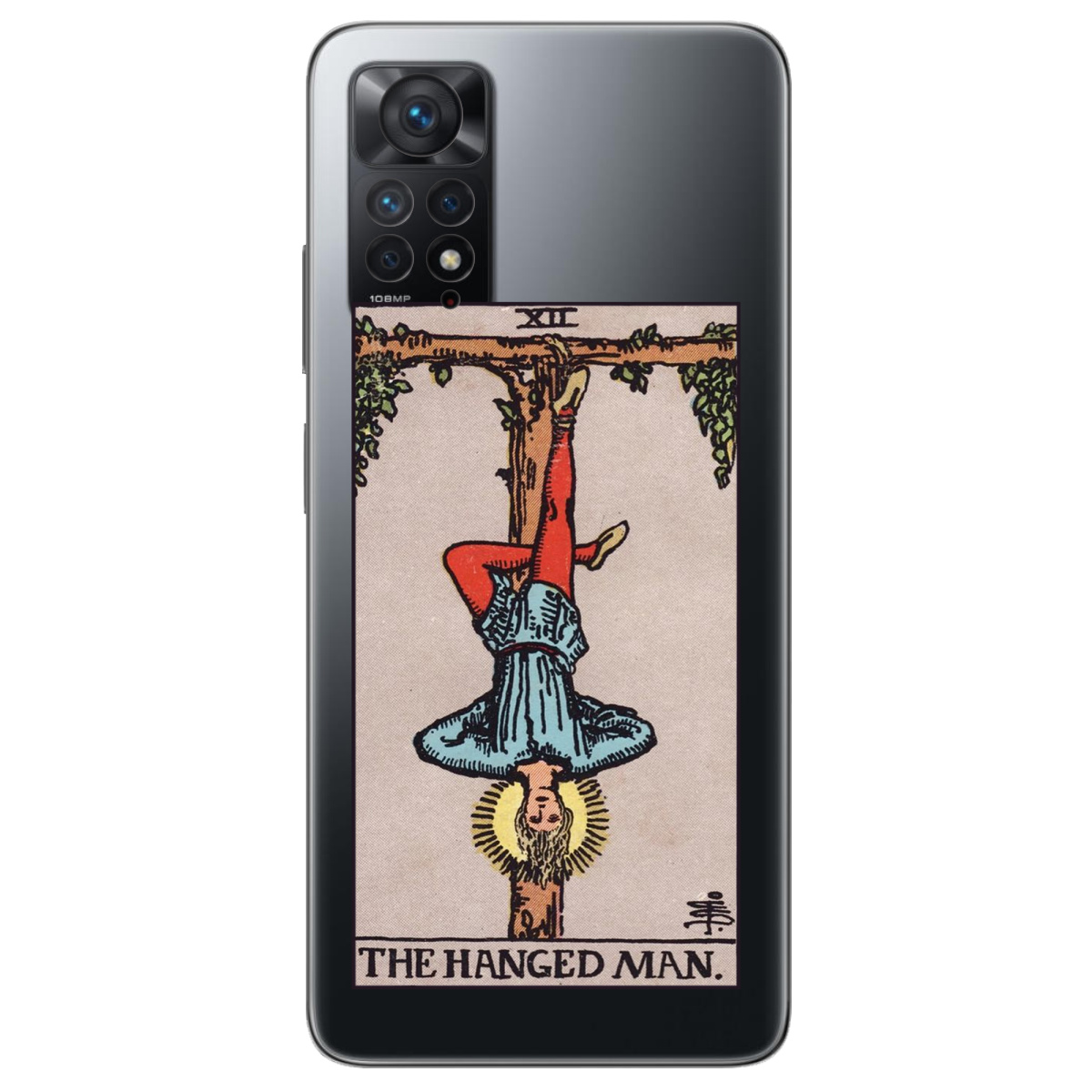 Чехол для Xiaomi Redmi Note 11 Pro прозрачный The hanged man - фото 1 - Чехлы для телефонов