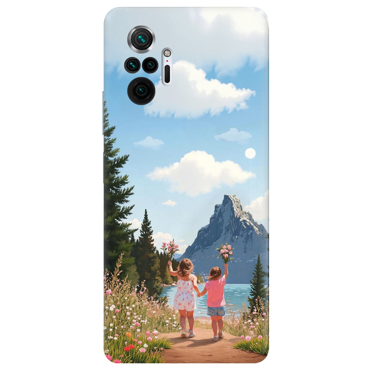 Чохол для Xiaomi Redmi Note 10 Pro прозорий Безтурботне літо - фото 1 - Чохли для телефонів