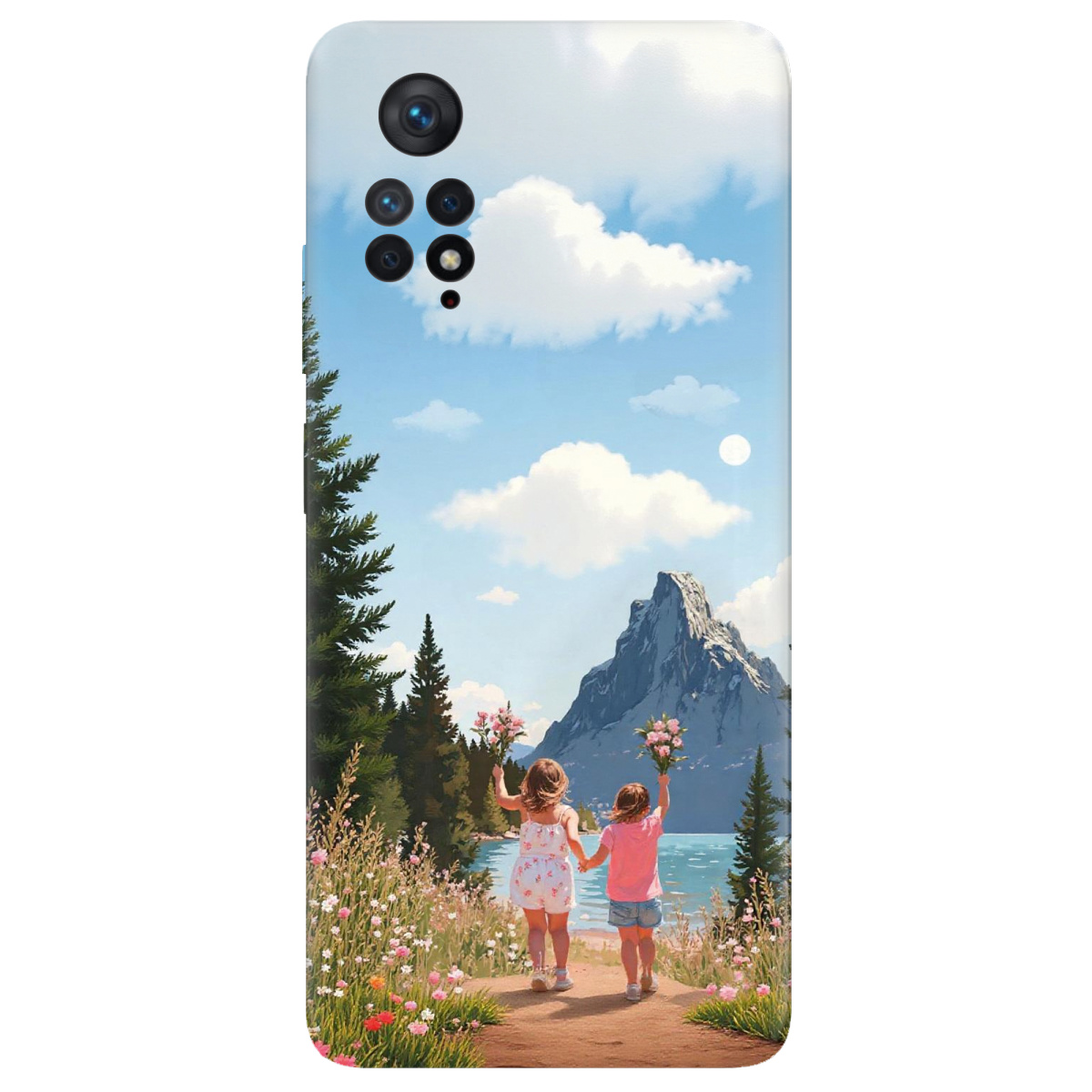 Чехол для Xiaomi Redmi Note 11 Pro прозрачный Безтурботне літо - фото 1 - Чехлы для телефонов