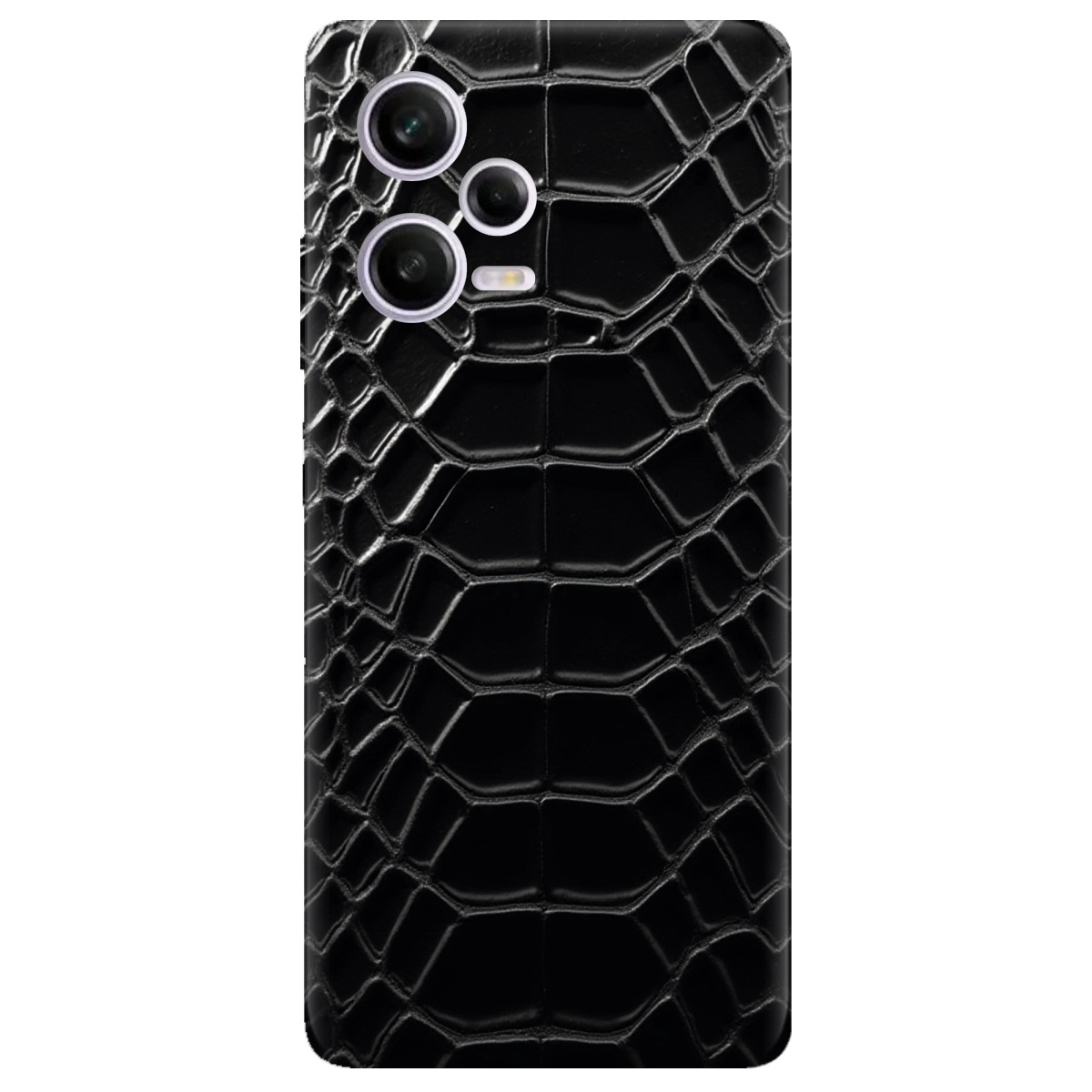 Чохол для Xiaomi Redmi Note 12 Pro 5G чорний матовий soft touch Хижий інстинкт - фото 1 - Чохли для телефонів