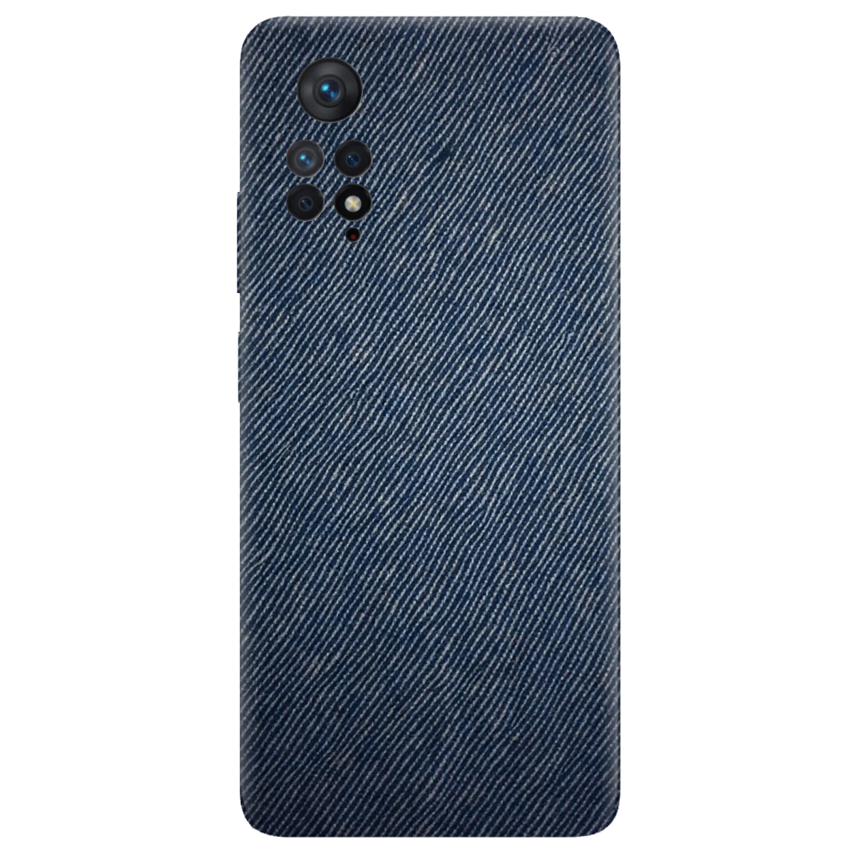 Чохол для Xiaomi Redmi Note 11 Pro прозорий Ретро джинс - фото 1 - Чохли для телефонів