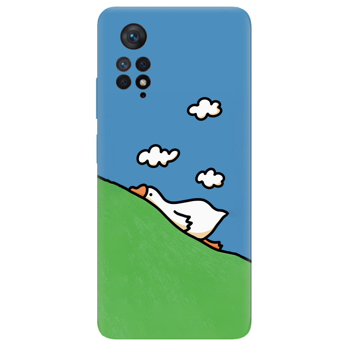 Чехол для Xiaomi Redmi Note 11 Pro прозрачный Слизький шлях - фото 1 - Чехлы для телефонов