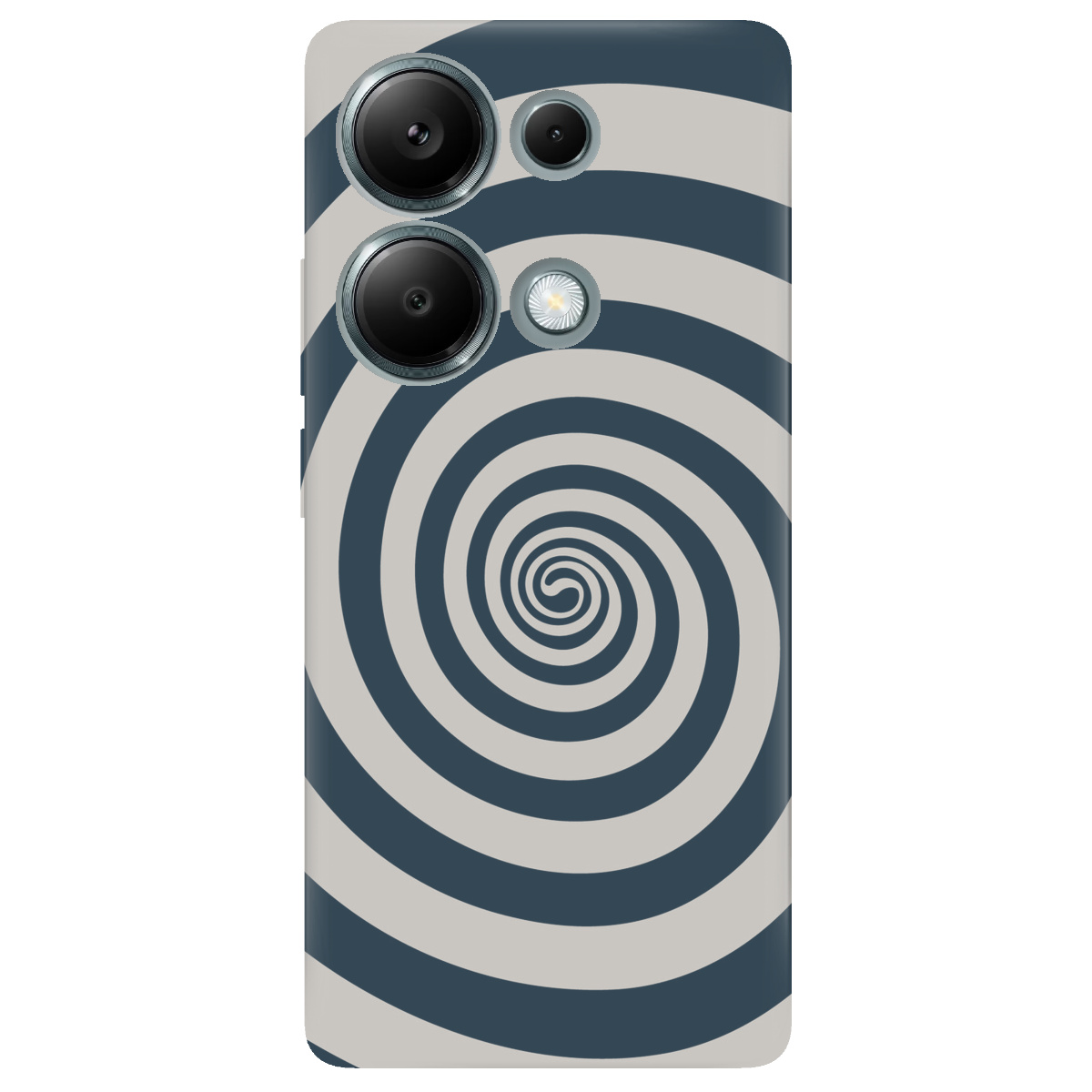 Чехол для Xiaomi Redmi Note 13 Pro 4G прозрачный Гіпноз - фото 1 - Чехлы для телефонов