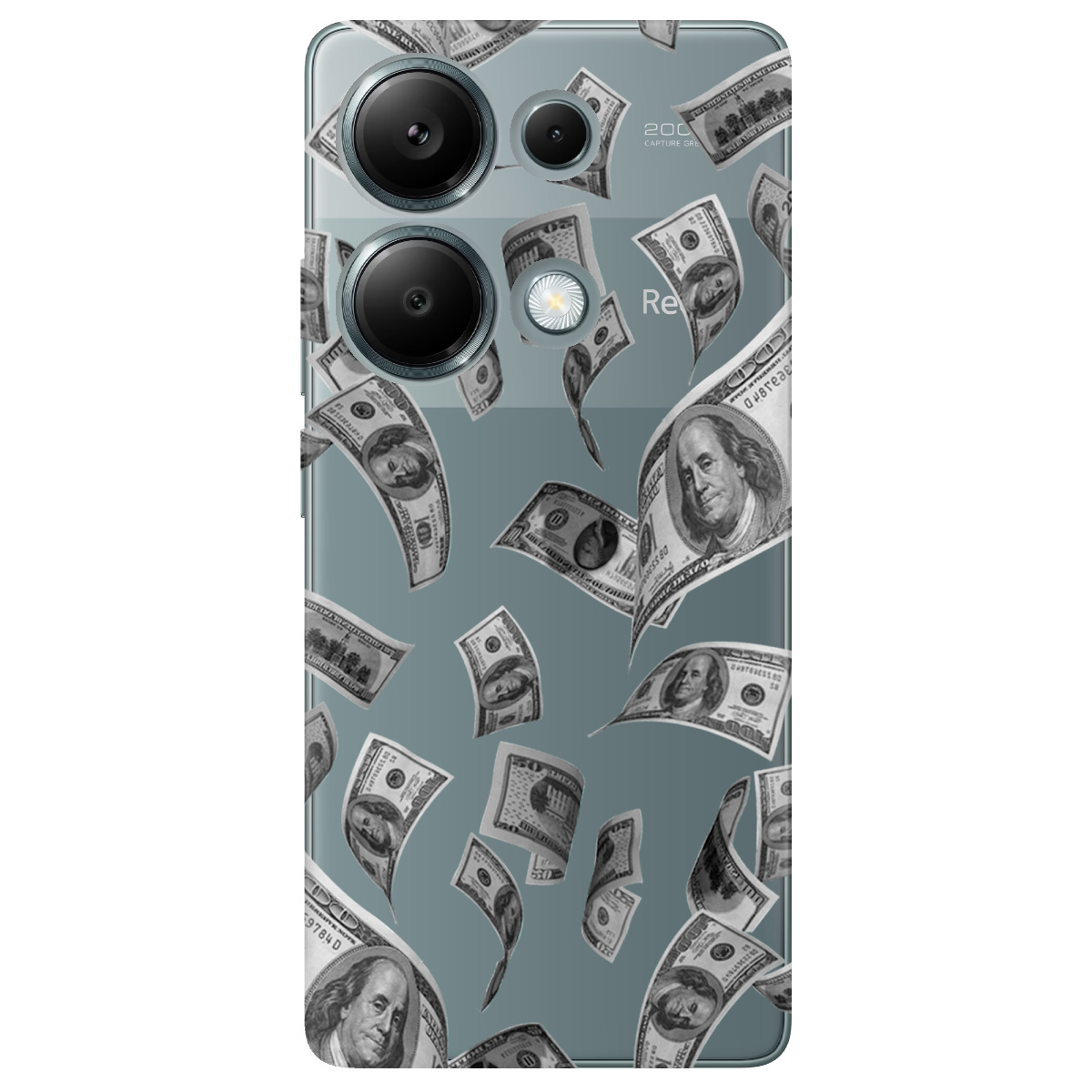 Чохол для Xiaomi Redmi Note 13 Pro 4G прозорий Багатий настрій - фото 1 - Чохли для телефонів