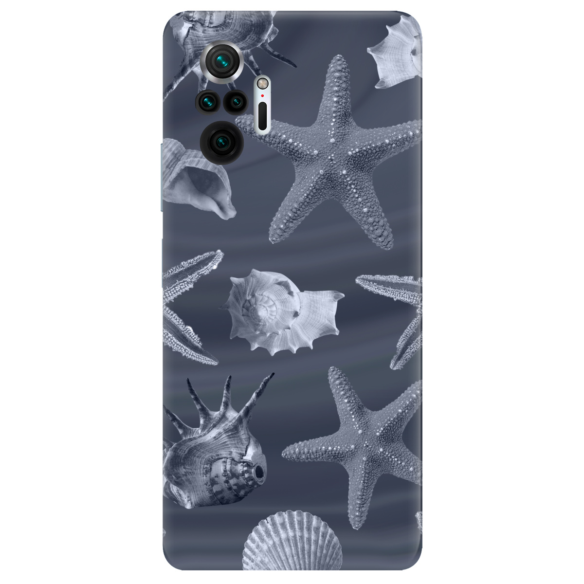 Чохол для Xiaomi Redmi Note 10 Pro прозорий Підводний світ - фото 1 - Чохли для телефонів