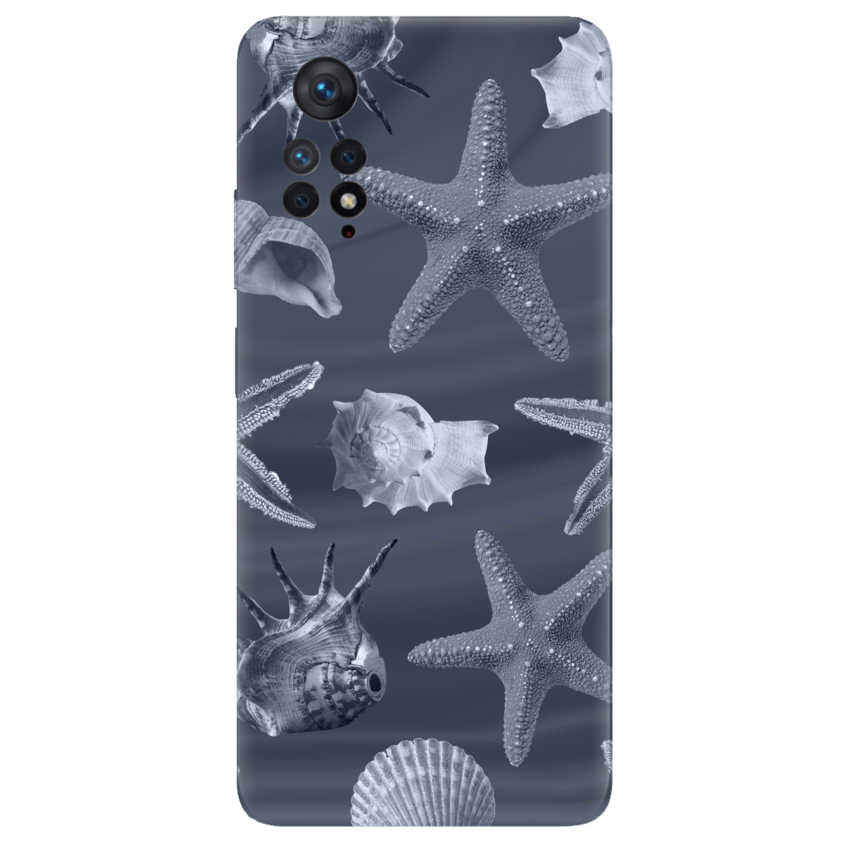 Чехол для Xiaomi Redmi Note 11 Pro прозрачный Підводний світ - фото 1 - Чехлы для телефонов
