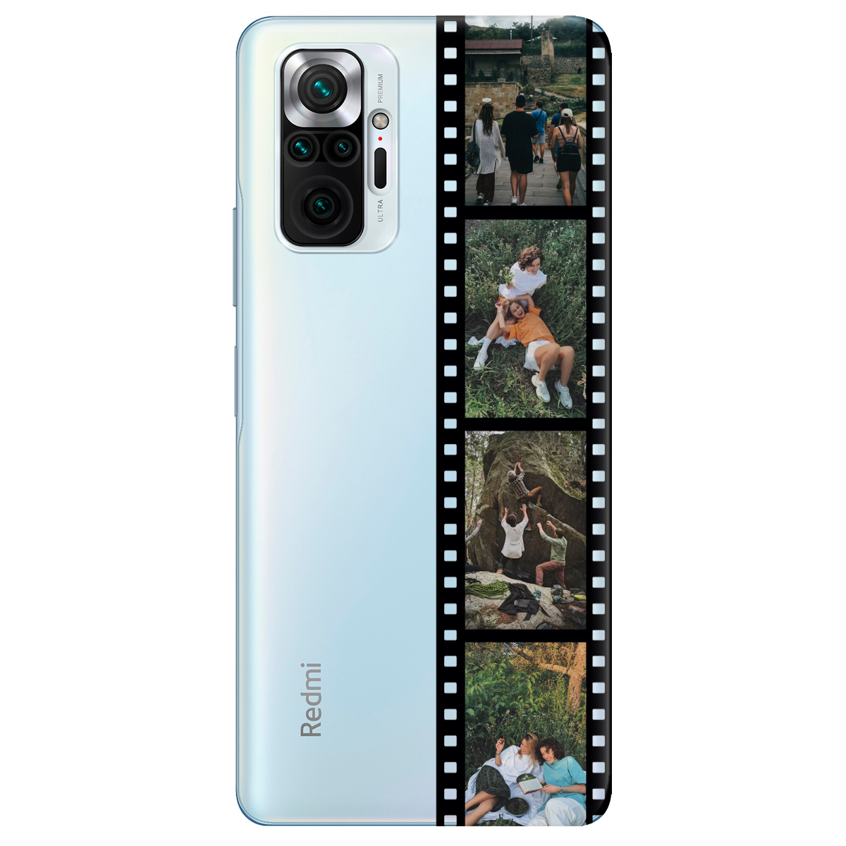 Чохол для Xiaomi Redmi Note 10 Pro прозорий З ВАШИМ ФОТО "НАШІ КАДРИ" - фото 1 - Чохли для телефонів