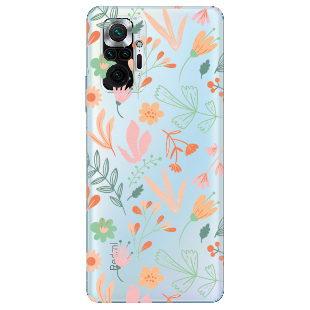 Чехол для Xiaomi Redmi Note 10 Pro прозрачный Натхнення - фото 1 - Чехлы для телефонов