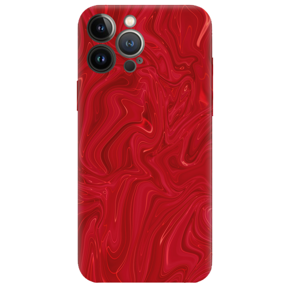 Чохол для Apple iPhone 13 Pro прозорий Магма емоцій - фото 1 - Чохли для телефонів