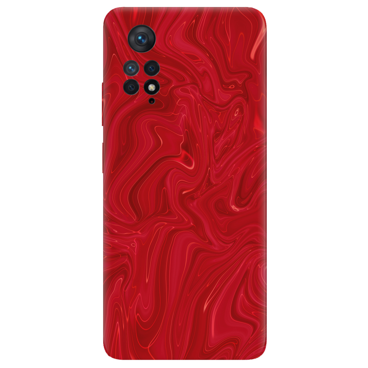 Чехол для Xiaomi Redmi Note 11 Pro прозрачный Магма емоцій - фото 1 - Чехлы для телефонов