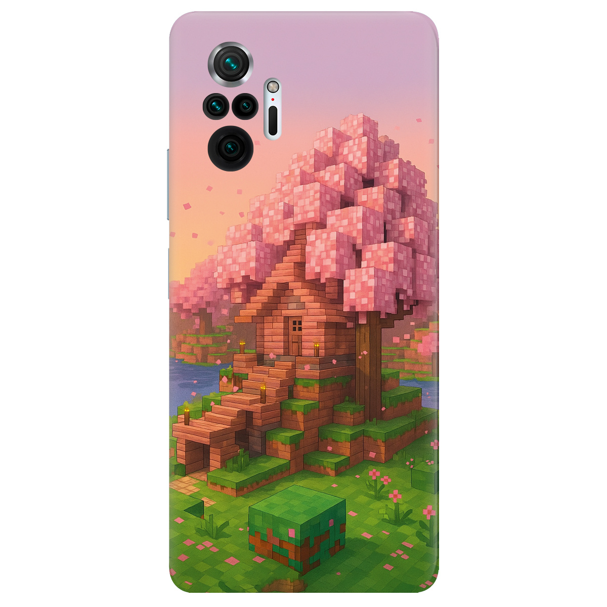 Чехол для Xiaomi Redmi Note 10 Pro прозрачный Майнерський світанок - фото 1 - Чехлы для телефонов