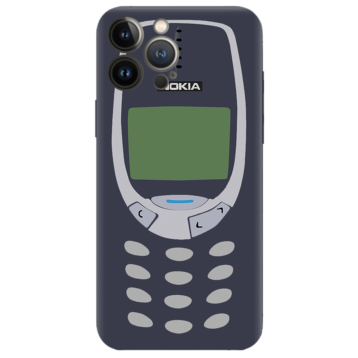 Чехол для Apple iPhone 13 Pro прозрачный Nokia - фото 1 - Чехлы для телефонов