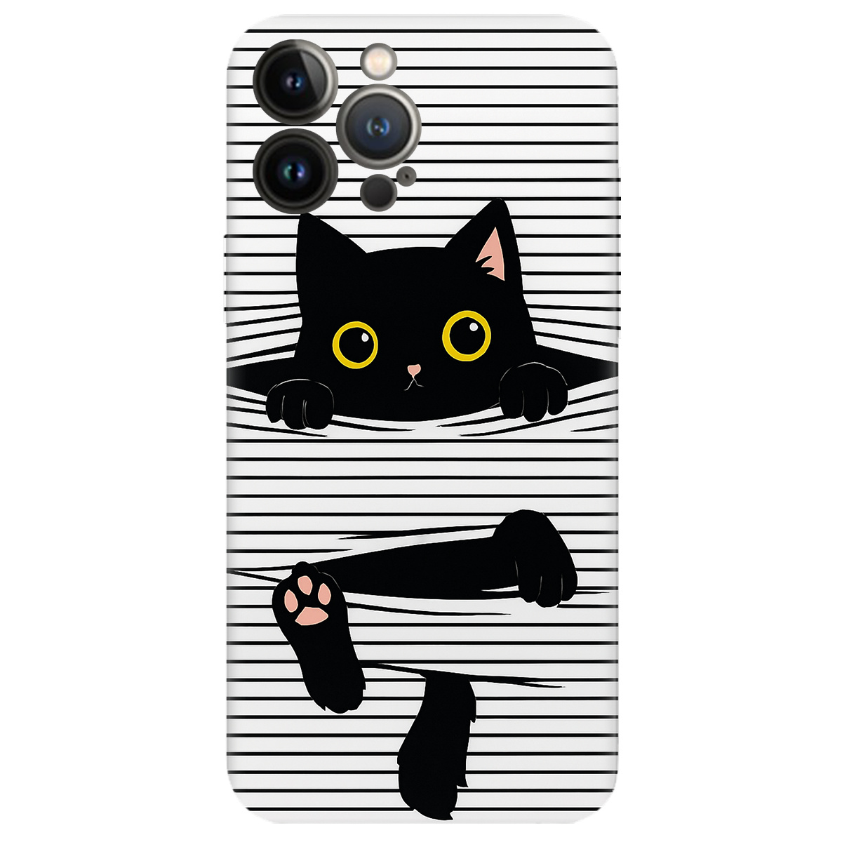 Чохол для Apple iPhone 13 Pro прозорий Котопастка - фото 1 - Чохли для телефонів