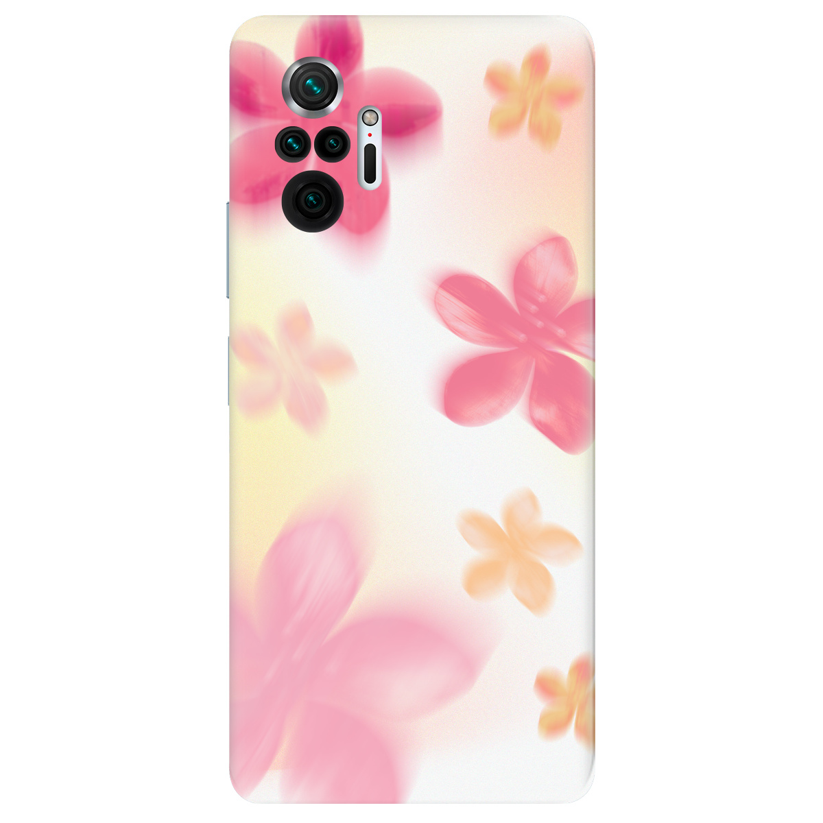 Чохол для Xiaomi Redmi Note 10 Pro прозорий Квітковий подих - фото 1 - Чохли для телефонів
