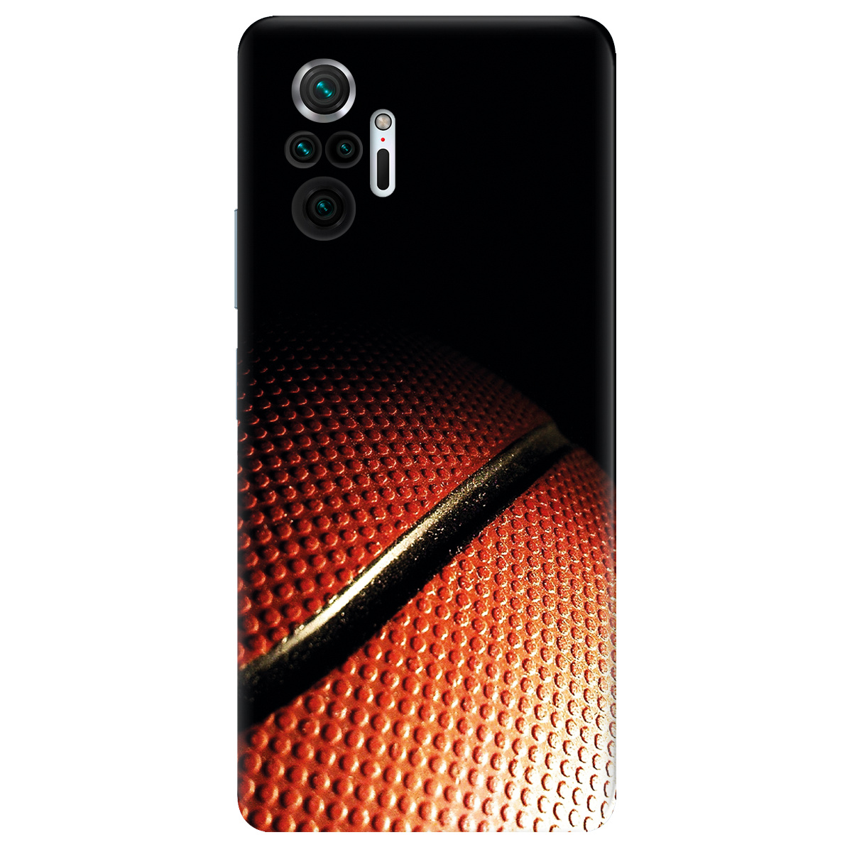 Чохол для Xiaomi Redmi Note 10 Pro прозорий М’яч у грі - фото 1 - Чохли для телефонів