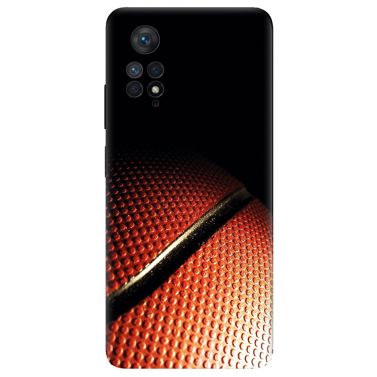 Чехол для Xiaomi Redmi Note 11 Pro прозрачный М’яч у грі - фото 1 - Чехлы для телефонов