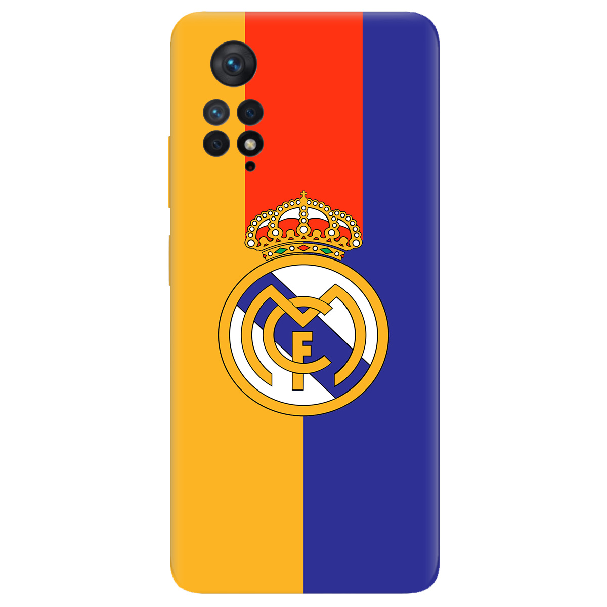 Чехол для Xiaomi Redmi Note 11 Pro прозрачный Real Madrid - фото 1 - Чехлы для телефонов