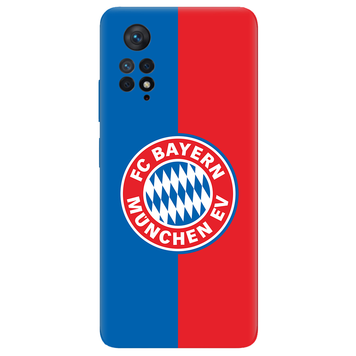 Чехол для Xiaomi Redmi Note 11 Pro прозрачный FC Bayern München Бавария Мюнхен - фото 1 - Чехлы для телефонов