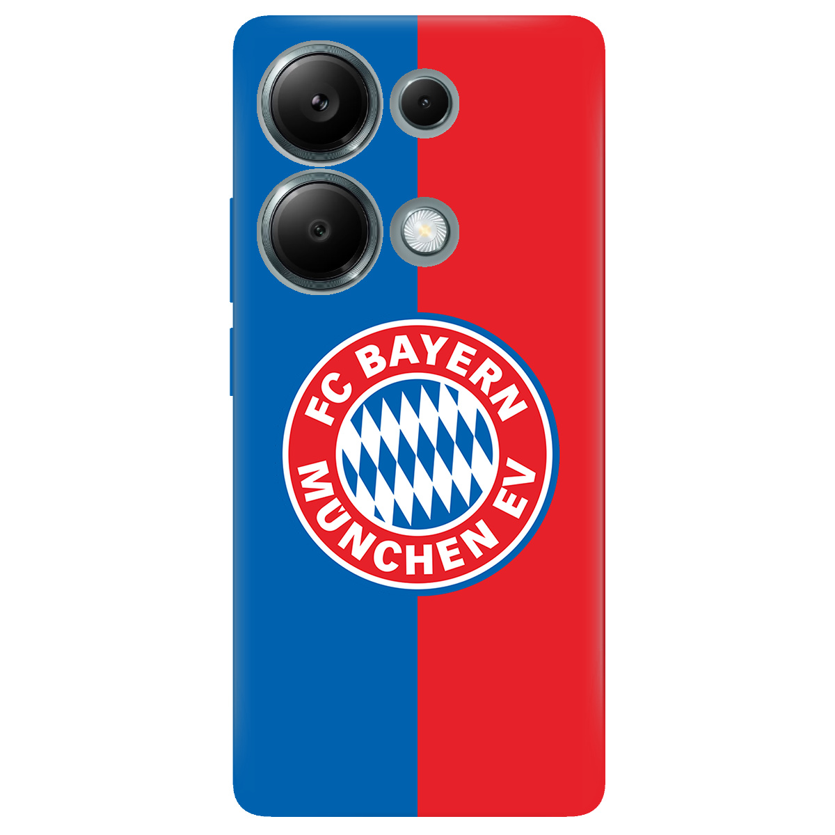 Чехол для Xiaomi Redmi Note 13 Pro 4G прозрачный FC Bayern München Бавария Мюнхен - фото 1 - Чехлы для телефонов