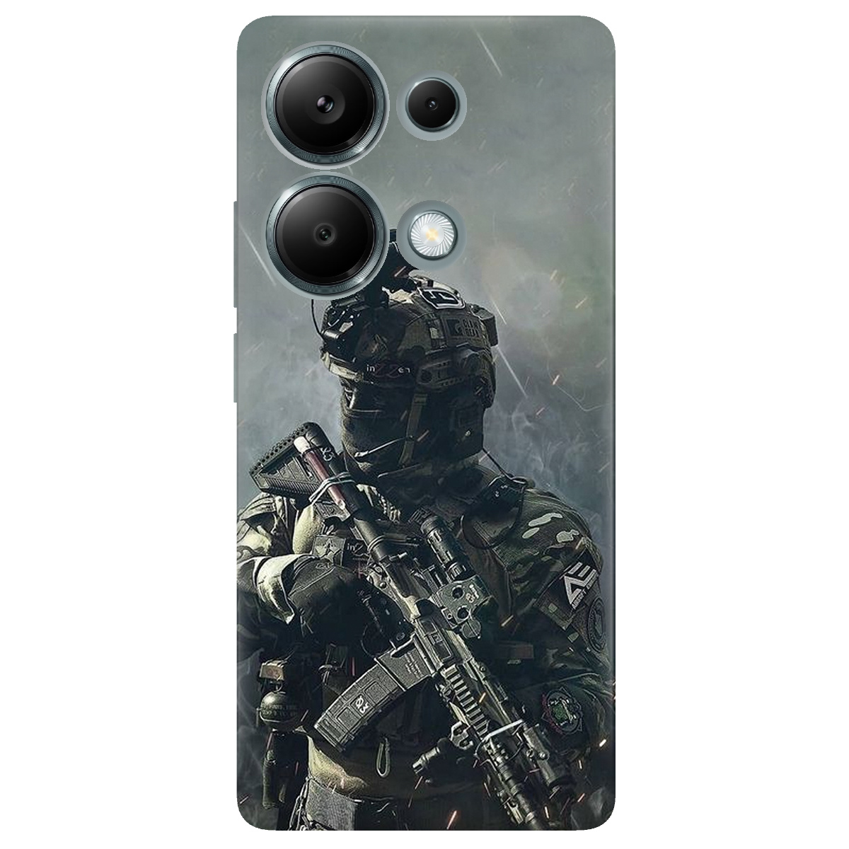 Чохол для Xiaomi Redmi Note 13 Pro 4G прозорий Нескорені - фото 1 - Чохли для телефонів