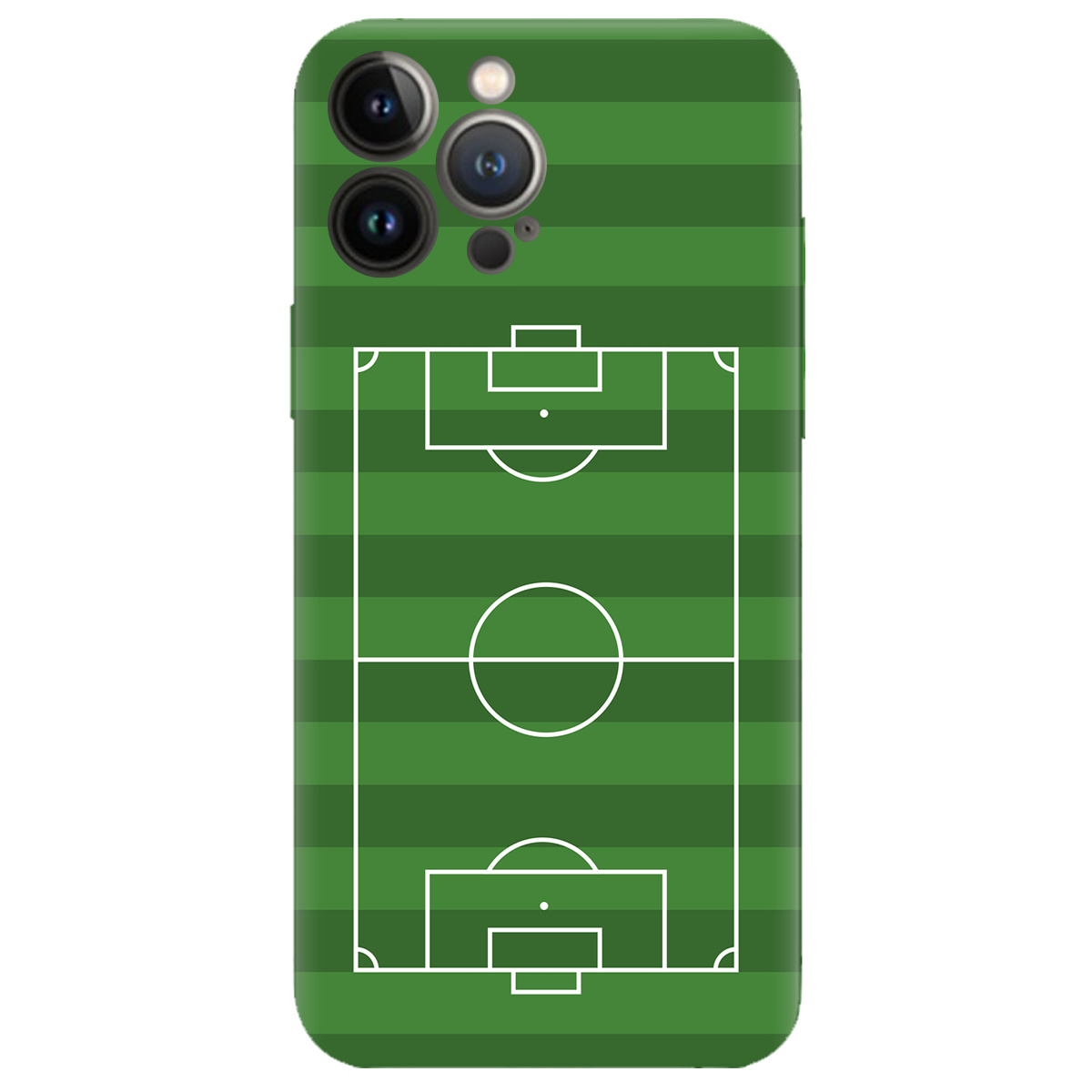 Чохол для Apple iPhone 13 Pro прозорий Футбольне поле - фото 1 - Чохли для телефонів